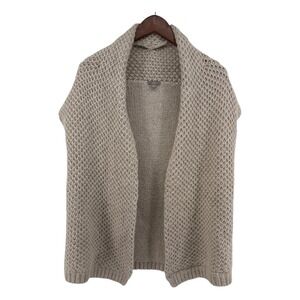 J. Jill Alpaca Blend Sweater Vest Large
